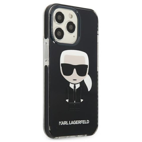 Karl Lagerfeld Fullbody Ikonik - Etui iPhone 13 Pro Black) Karl Lagerfeld Fullbody Ikonik - Etui iPhone 13 Pro Black)