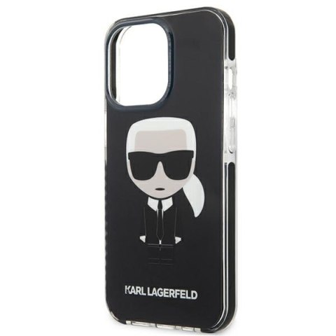 Karl Lagerfeld Fullbody Ikonik - Etui iPhone 13 Pro Black) Karl Lagerfeld Fullbody Ikonik - Etui iPhone 13 Pro Black)