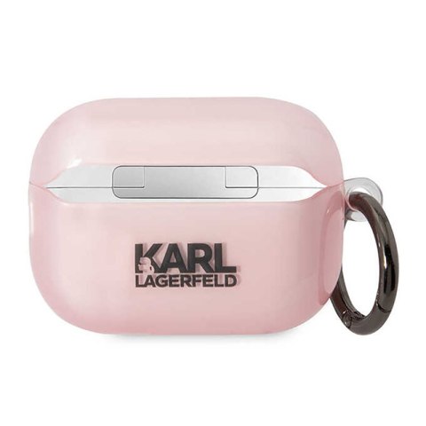 Karl Lagerfeld NFT Ikonik Choupette Head - Etui AirPods Pro 2 (różowy) Karl Lagerfeld NFT Ikonik Choupette Head - Etui AirPods Pro 2 (różowy)