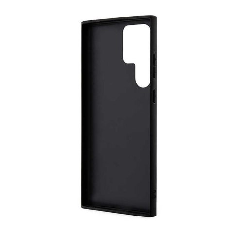 Karl Lagerfeld Saffiano Monogram Metal Logo - Etui Samsung Galaxy S23 Ultra (czarny) Karl Lagerfeld Saffiano Monogram Metal Logo - Etui Samsung Galaxy S23 Ultra (czarny)