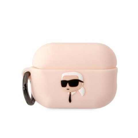 Karl Lagerfeld Silicone NFT Karl Head 3D - Etui AirPods Pro 2 (różowy) Karl Lagerfeld Silicone NFT Karl Head 3D - Etui AirPods Pro 2 (różowy)