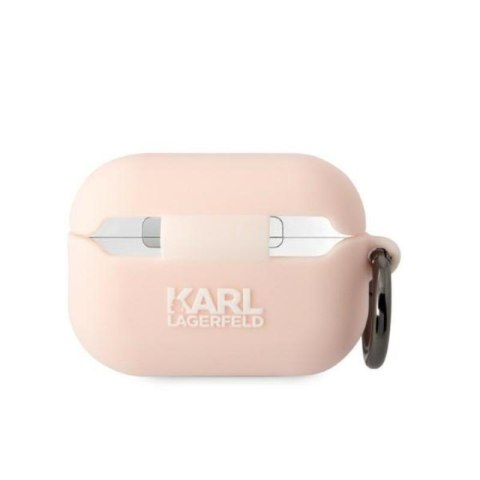 Karl Lagerfeld Silicone NFT Karl Head 3D - Etui AirPods Pro 2 (różowy) Karl Lagerfeld Silicone NFT Karl Head 3D - Etui AirPods Pro 2 (różowy)