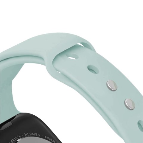 Crong Liquid - Pasek do Apple Watch 38/40/41/42 mm (miętowy) Crong Liquid - Pasek do Apple Watch 38/40/41/42 mm (miętowy)