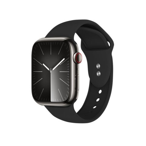 Crong Liquid - Pasek do Apple Watch 44/45/46/49 mm (czarny) Crong Liquid - Pasek do Apple Watch 44/45/46/49 mm (czarny)