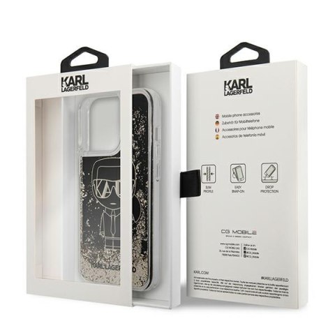 Karl Lagerfeld Liquid Glitter Gatsby - Etui iPhone 13 Pro Max Karl Lagerfeld Liquid Glitter Gatsby - Etui iPhone 13 Pro Max