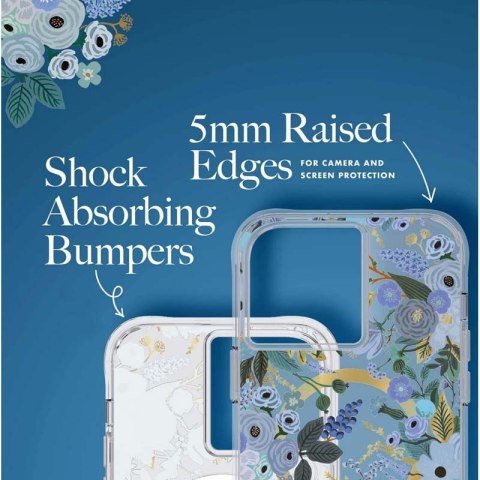 Rifle Paper Clear MagSafe - Etui iPhone 14 Pro Max (Garden Party Blue) Rifle Paper Clear MagSafe - Etui iPhone 14 Pro Max (Garden Party Blue)