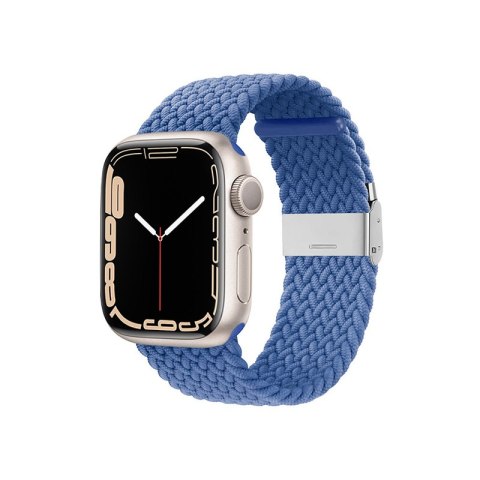 Crong Wave Band - Pleciony pasek do Apple Watch 44/45/46/49 mm (niebieski) Crong Wave Band - Pleciony pasek do Apple Watch 44/45/46/49 mm (niebieski)