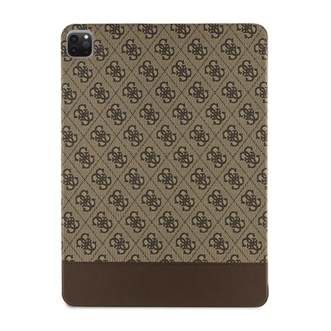 Guess 4G Stripe Allover - Etui iPad Pro 12.9" (2022-2020) (Brązowy) Guess 4G Stripe Allover - Etui iPad Pro 12.9" (2022-2020) (Brązowy)