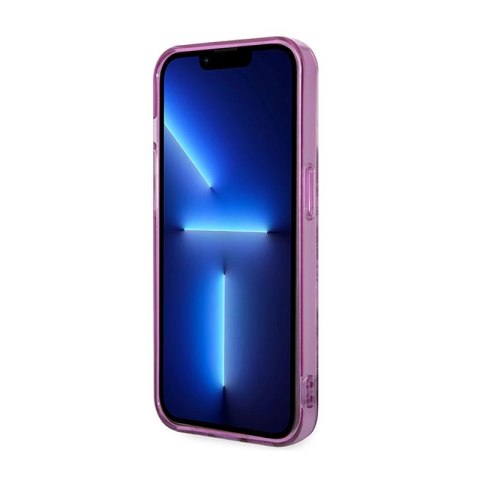 Guess Porcelain Collection - Etui iPhone 14 Pro (fuksja) Guess Porcelain Collection - Etui iPhone 14 Pro (fuksja)