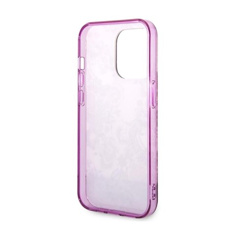 Guess Porcelain Collection - Etui iPhone 14 Pro (fuksja) Guess Porcelain Collection - Etui iPhone 14 Pro (fuksja)