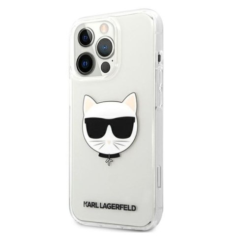 Karl Lagerfeld Choupette Head - Etui iPhone 13 Pro Max (przezroczysty) Karl Lagerfeld Choupette Head - Etui iPhone 13 Pro Max (przezroczysty)