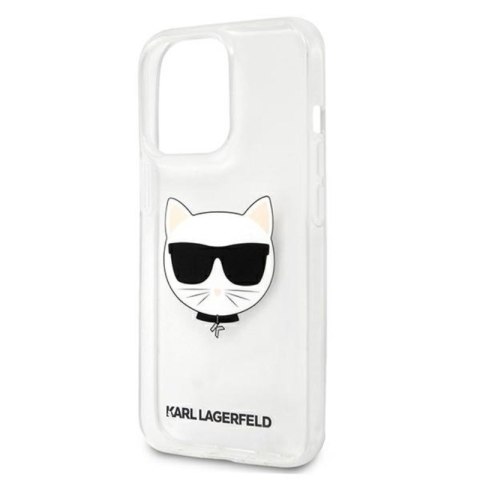 Karl Lagerfeld Choupette Head - Etui iPhone 13 Pro Max (przezroczysty) Karl Lagerfeld Choupette Head - Etui iPhone 13 Pro Max (przezroczysty)