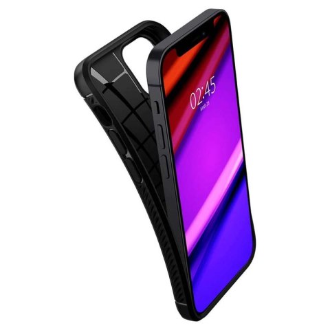 Spigen Rugged Armor - Etui do iPhone 12 / iPhone 12 Pro (Czarny) Spigen Rugged Armor - Etui do iPhone 12 / iPhone 12 Pro (Czarny)