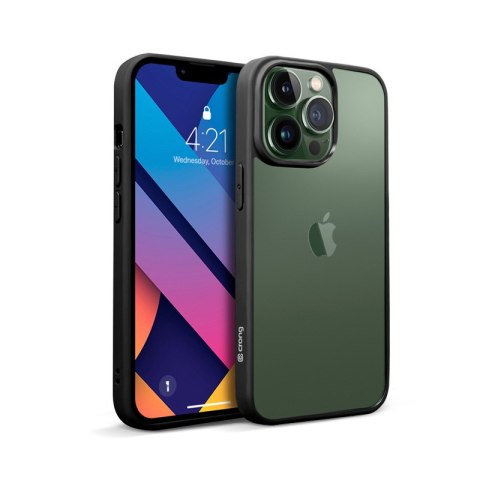Crong Clear Cover - Etui iPhone 13 Pro Max (czarny) Crong Clear Cover - Etui iPhone 13 Pro Max (czarny)