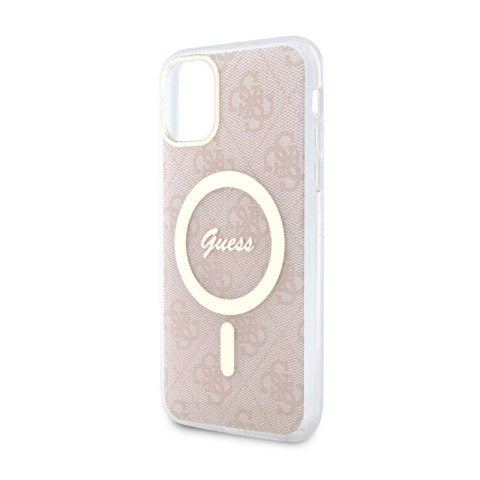 Guess 4G MagSafe - Etui iPhone 11 (Różowy) Guess 4G MagSafe - Etui iPhone 11 (Różowy)