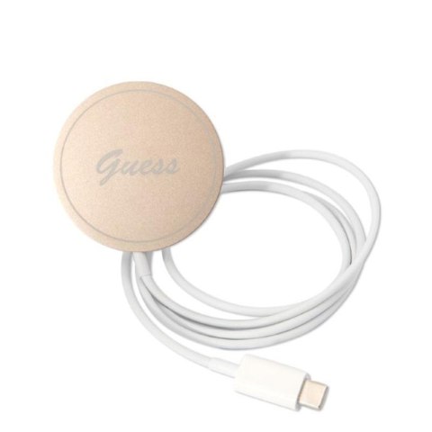 Guess Bundle Pack MagSafe 4G - Zestaw etui + ładowarka MagSafe iPhone 14 Pro (brązowy/złoty) Guess Bundle Pack MagSafe 4G - Zestaw etui + ładowarka MagSafe iPhone 14 Pro (brązowy/złoty)