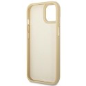 Guess Croco Collection - Etui iPhone 14 Plus (złoty)