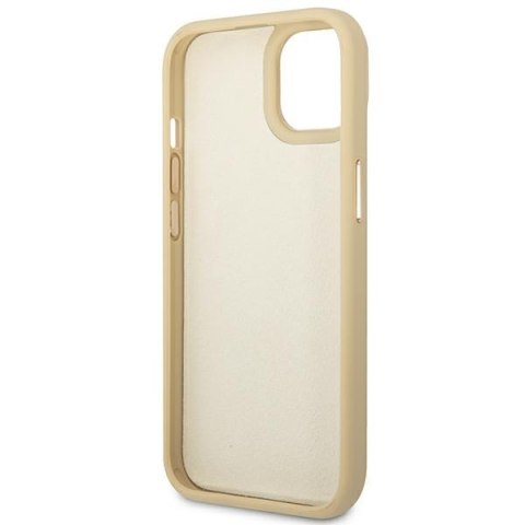 Guess Croco Collection - Etui iPhone 14 Plus (złoty) Guess Croco Collection - Etui iPhone 14 Plus (złoty)