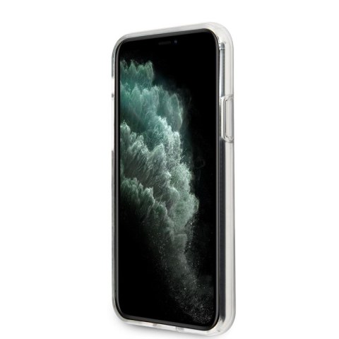 Guess Flower Shiny Collection N1 - Etui iPhone 11 Pro (Black) Guess Flower Shiny Collection N1 - Etui iPhone 11 Pro (Black)