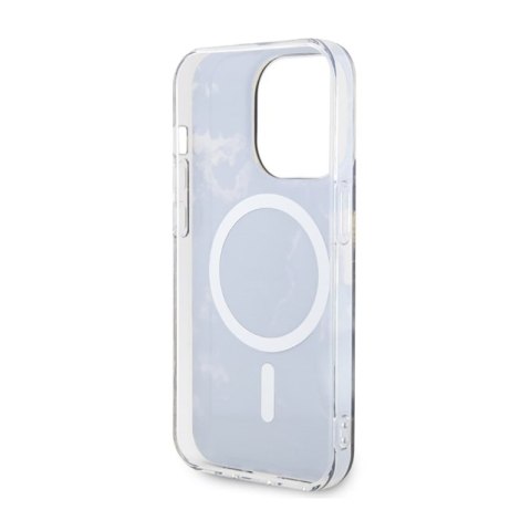 Guess Golden Marble MagSafe - Etui iPhone 14 Pro (Czarny) Guess Golden Marble MagSafe - Etui iPhone 14 Pro (Czarny)
