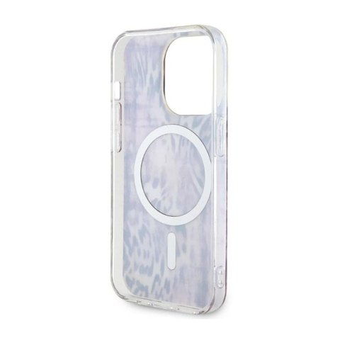 Guess Leopard MagSafe - Etui iPhone 14 Pro Max (Różowy) Guess Leopard MagSafe - Etui iPhone 14 Pro Max (Różowy)