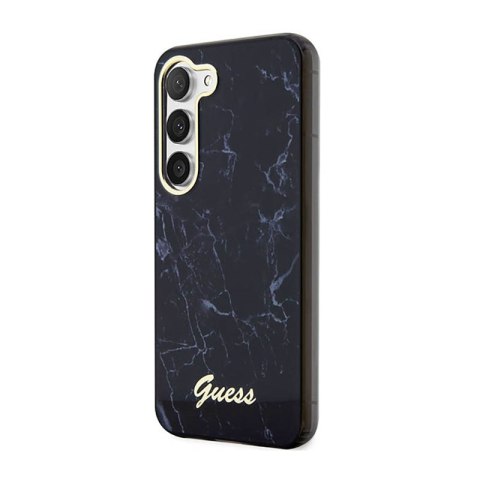 Guess Marble Collection - Etui Samsung Galaxy S23 (czarny) Guess Marble Collection - Etui Samsung Galaxy S23 (czarny)