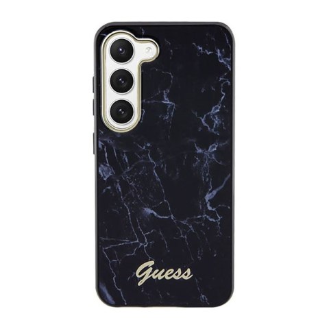 Guess Marble Collection - Etui Samsung Galaxy S23 (czarny) Guess Marble Collection - Etui Samsung Galaxy S23 (czarny)
