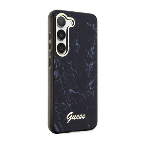 Guess Marble Collection - Etui Samsung Galaxy S23 (czarny) Guess Marble Collection - Etui Samsung Galaxy S23 (czarny)