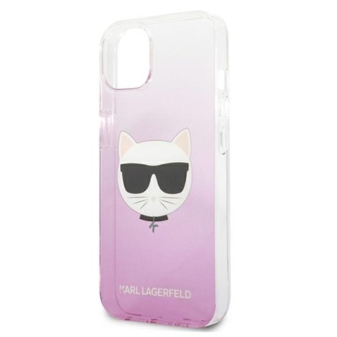 Karl Lagerfeld Choupette Head - Etui iPhone 13 Mini (różowy) Karl Lagerfeld Choupette Head - Etui iPhone 13 Mini (różowy)