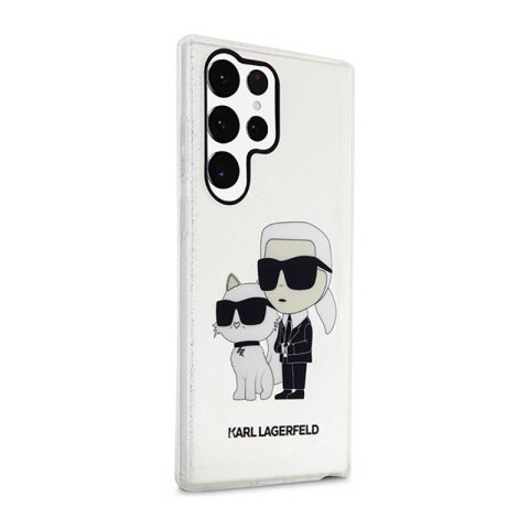 Karl Lagerfeld IML Glitter NFT Karl & Choupette - Etui Samsung Galaxy S23 Ultra (przezroczysty) Karl Lagerfeld IML Glitter NFT Karl & Choupette - Etui Samsung Galaxy S23 Ultra (przezroczysty)