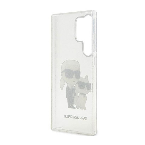 Karl Lagerfeld IML Glitter NFT Karl & Choupette - Etui Samsung Galaxy S23 Ultra (przezroczysty) Karl Lagerfeld IML Glitter NFT Karl & Choupette - Etui Samsung Galaxy S23 Ultra (przezroczysty)