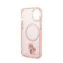 Karl Lagerfeld IML NFT Karl & Choupette MagSafe - Etui iPhone 14 Plus (różowy)