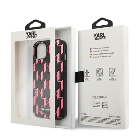Karl Lagerfeld Monogram Plaque - Etui iPhone 13 mini Karl Lagerfeld Monogram Plaque - Etui iPhone 13 mini