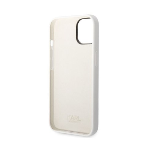 Karl Lagerfeld Silicone NFT Ikonik - Etui iPhone 14 Plus (biały) Karl Lagerfeld Silicone NFT Ikonik - Etui iPhone 14 Plus (biały)