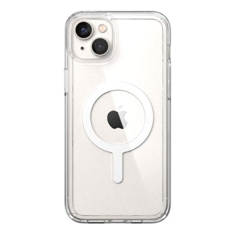 Speck Gemshell + MagSafe - Etui do iPhone 14 Plus z połowką MICROBAN (Clear) Speck Gemshell + MagSafe - Etui do iPhone 14 Plus z połowką MICROBAN (Clear)