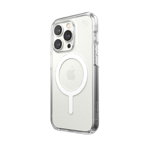 Speck Presidio Perfect-Clear + MagSafe - Etui iPhone 14 Pro z powłoką MICROBAN (Clear) Speck Presidio Perfect-Clear + MagSafe - Etui iPhone 14 Pro z powłoką MICROBAN (Clear)