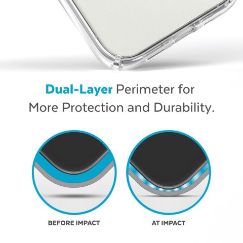 Speck Presidio Perfect-Clear + MagSafe - Etui iPhone 14 Pro z powłoką MICROBAN (Clear) Speck Presidio Perfect-Clear + MagSafe - Etui iPhone 14 Pro z powłoką MICROBAN (Clear)