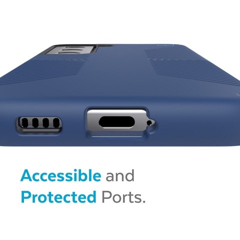 Speck Presidio2 Grip - Etui Samsung Galaxy S22+ z powłoką MICROBAN (Coastal Blue/Black) Speck Presidio2 Grip - Etui Samsung Galaxy S22+ z powłoką MICROBAN (Coastal Blue/Black)