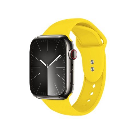 Crong Liquid - Pasek do Apple Watch 38/40/41/42 mm (żółty) Crong Liquid - Pasek do Apple Watch 38/40/41/42 mm (żółty)