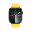 Crong Liquid - Pasek do Apple Watch 38/40/41/42 mm (żółty)