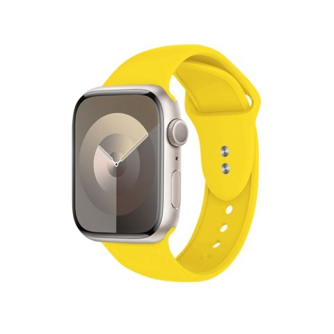 Crong Liquid - Pasek do Apple Watch 38/40/41/42 mm (żółty) Crong Liquid - Pasek do Apple Watch 38/40/41/42 mm (żółty)