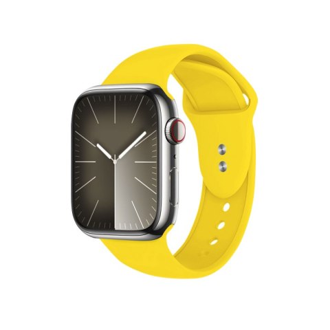 Crong Liquid - Pasek do Apple Watch 38/40/41/42 mm (żółty) Crong Liquid - Pasek do Apple Watch 38/40/41/42 mm (żółty)