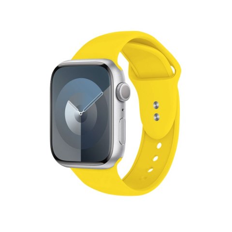 Crong Liquid - Pasek do Apple Watch 38/40/41/42 mm (żółty) Crong Liquid - Pasek do Apple Watch 38/40/41/42 mm (żółty)