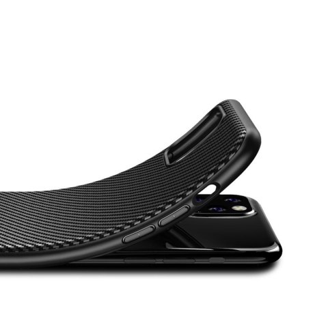 Crong Prestige Carbon Cover - Etui iPhone 11 Pro (czarny) Crong Prestige Carbon Cover - Etui iPhone 11 Pro (czarny)