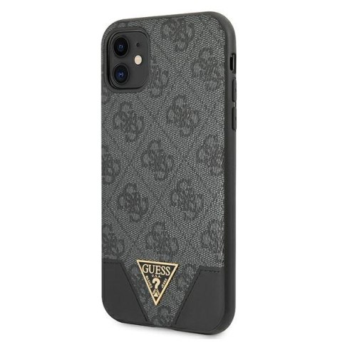 Guess 4G Triangle Collection - Etui iPhone 11 (szary) Guess 4G Triangle Collection - Etui iPhone 11 (szary)