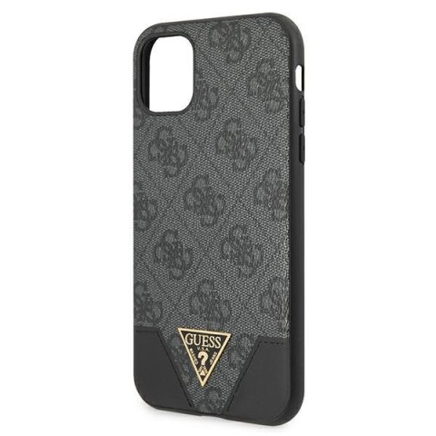 Guess 4G Triangle Collection - Etui iPhone 11 (szary) Guess 4G Triangle Collection - Etui iPhone 11 (szary)