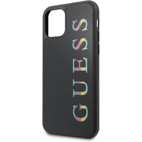Guess Double Layer Glitter Case Logo Multicolor - Etui iPhone 11 Pro Max (Black/Multicolor) Guess Double Layer Glitter Case Logo Multicolor - Etui iPhone 11 Pro Max (Black/Multicolor)