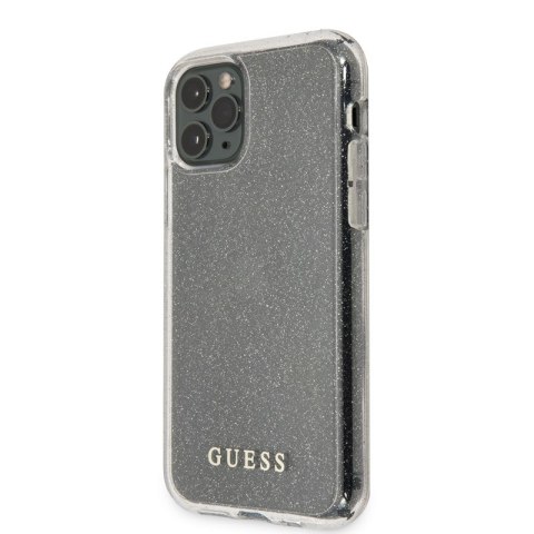 Guess Glitter Case - Etui iPhone 11 Pro (Silver) Guess Glitter Case - Etui iPhone 11 Pro (Silver)