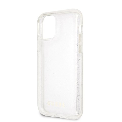 Guess Glitter Case - Etui iPhone 11 Pro (Silver) Guess Glitter Case - Etui iPhone 11 Pro (Silver)