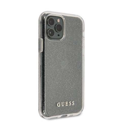 Guess Glitter Case - Etui iPhone 11 Pro (Silver) Guess Glitter Case - Etui iPhone 11 Pro (Silver)